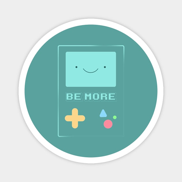 Cute Adventure Time Bmo Hello World Programmer Programming Female Magnet by yellowpomelo